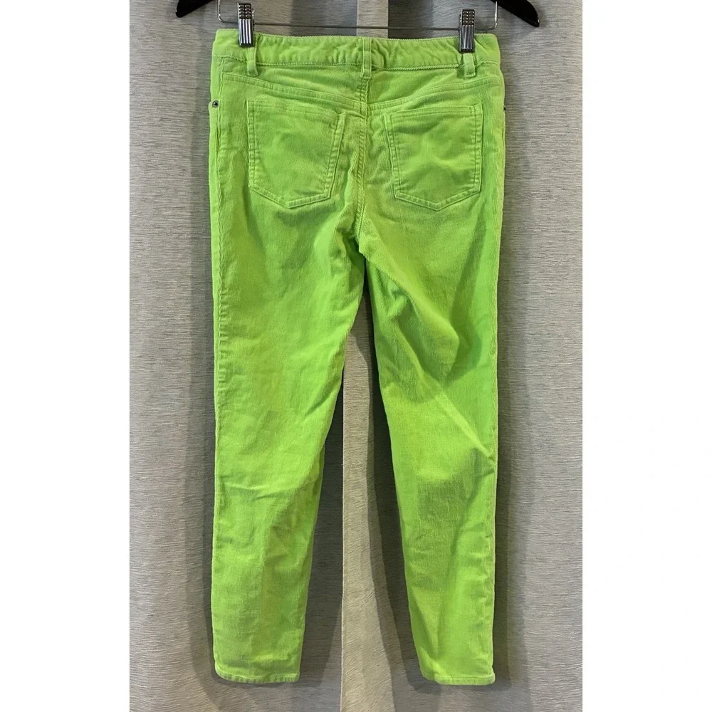 RALPH LAUREN Little Girl's Neon Corduroy Skinny Jean‎ Size 16